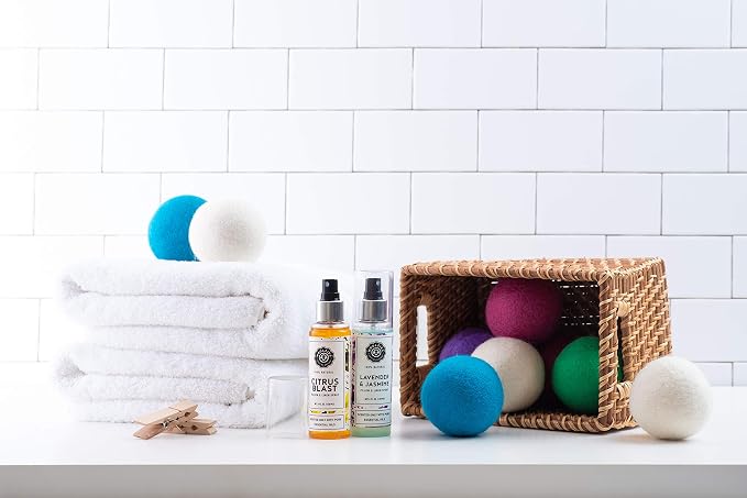Woolzies Wool Dryer Balls Organic Big Wool Spheres Best Fabric Softener | - Image 3