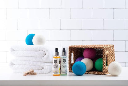 Woolzies Wool Dryer Balls Organic Big Wool Spheres Best Fabric Softener | - Image 3