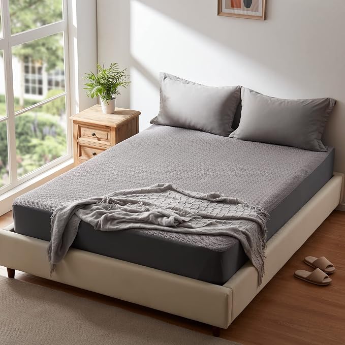 Hanherry 100% Waterproof Mattress Protector Twin XL Size - Image 6