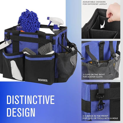 Compact Wearable Cleaning Caddy, Small Supplies Organizer - Image 3