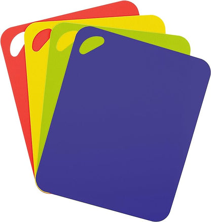 Dexas Heavy Duty Grippmat Flexible Cutting Board Set of Four, 11.5 x 14 inches by Dexas
