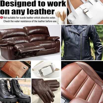 Dark Brown Leather Repair Kit, Dark Brown Leather Recoloring Balm, Leather Dye - Image 6