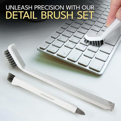 Grout Cleaning Brushes Set Deep Cleaner Multi-Purpose Stiff Bristle Brush - Image 8