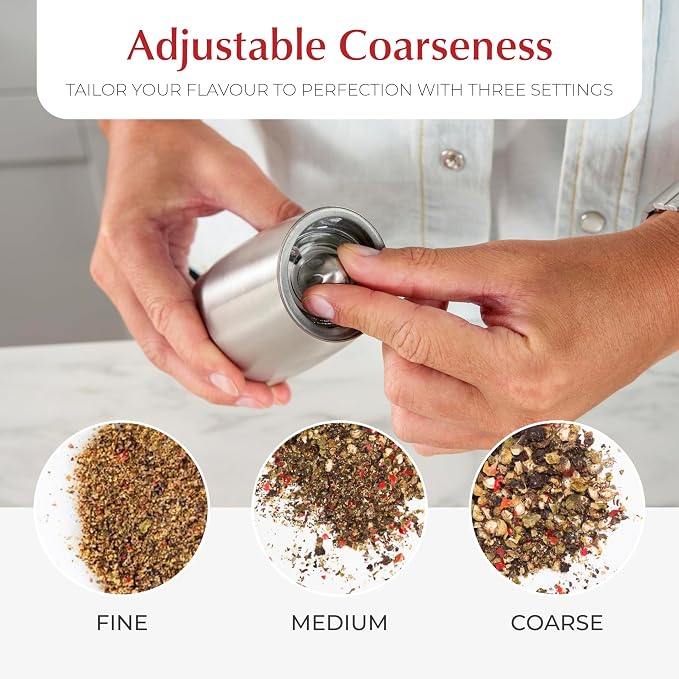 Urban Noon Gravity Salt and Pepper Grinder Set - Image 5