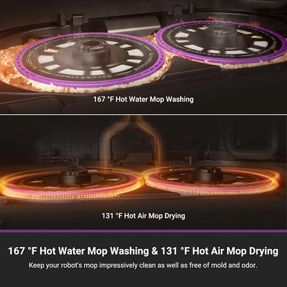 Eureka J15 Ultra Self Emptying Robot Vacuum, 000 Pa Suction, Flex-Arm Mop Design - Image 6