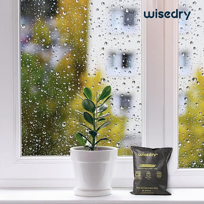 wisedry 10 x 500 Grams Rechargeable Silica Gel Car Dehumidifier, Microwave Fast - Image 6