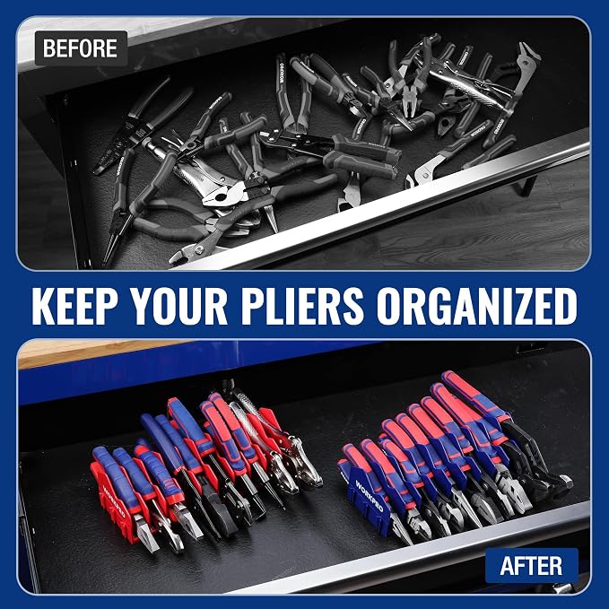 WORKPRO 2-Pack Plier Organizer Rack, Pliers Holder and Cutter Organizers - Image 3