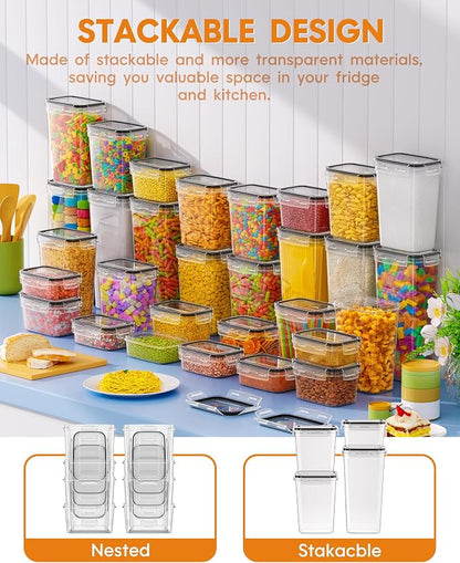 KEMETHY 30 PCS Airtight Food Storage Containers - Image 6