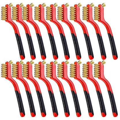 Wire Scratch Brush Set Soft Grip by BEBORIN