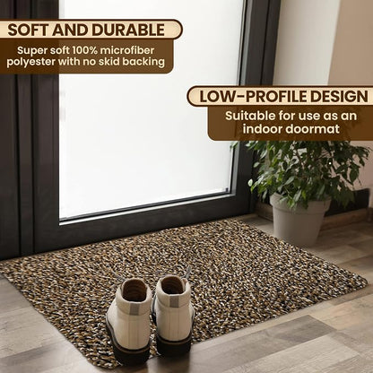 Premium Microfiber Indoor Door Mat – 24"x36" Washable Entry Mat, Waterproof - Image 2