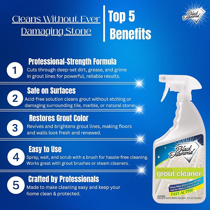Ultimate Grout Cleaner for Tile Floors Blasts Away Years of Dirt and Grime. - Image 2
