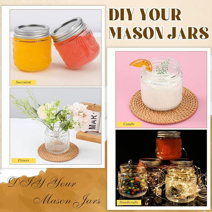 Mason Jars 8 oz - Image 9