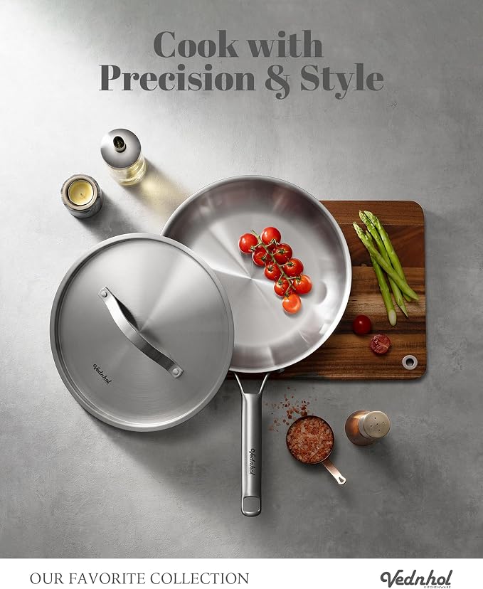 Stainless Steel Frying Pan - Image 3