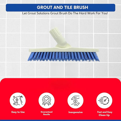 Professional Grout Brush Heavy-Duty Swivel Head - Image 5