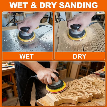 24 PCS 5 Inch Sanding Sponge Discs - Image 5