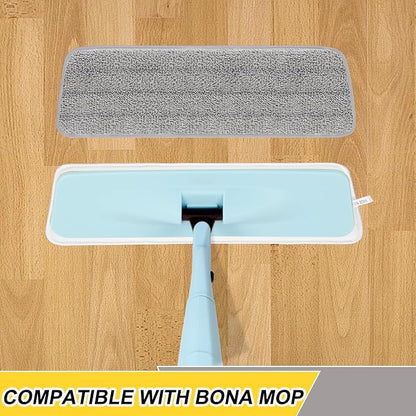 16.5 inch Reusable Mop Pads Microfiber Spray Mop Replacement Heads - Image 2
