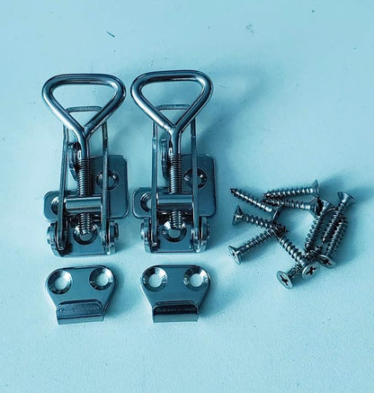 Adjustable Latch Buckle Cabinet Boxes Lever Handle Toggle Catch Latch Lock - Image 7