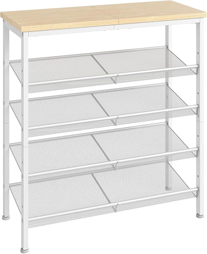 HOOBRO Shoe Rack for Entryway, 5-Tier Shoe Organizer by HOOBRO