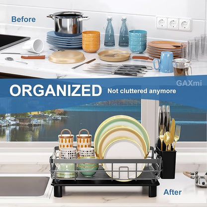 GAXmi Dish Drying Rack Over The Sink Drainer - Image 2