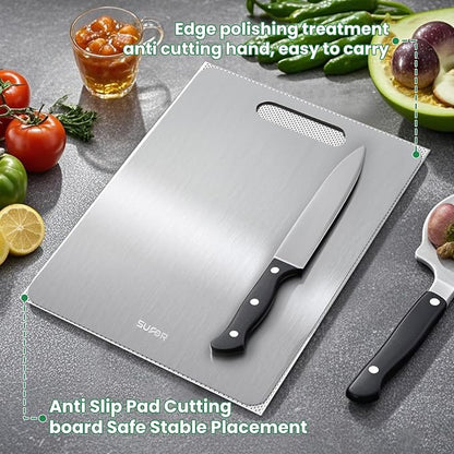2 Pack Titanium Cutting Board - Image 4