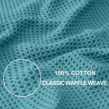 Homaxy 100% Cotton Waffle Weave Kitchen Dish Towels, Ultra Soft Absorbent Quick - Image 2