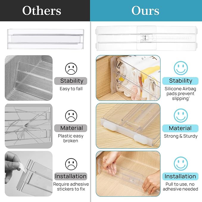Vtopmart 18 Pack Drawer Dividers - Image 7