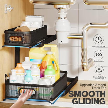 1-Pack Under Sink Storage Organizer - Image 4