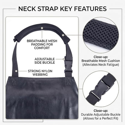 Homsolver Heavy Duty Vinyl Waterproof Apron - Image 2