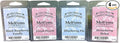 Our Own Candle Company Premium Wax Melt, Black Raspberry Vanilla, Blueberry Pie, Fresh Peach, and Strawberry Melon, Fruit Variety Pack, 6 Cubes, 2.4 oz (4 Pack)