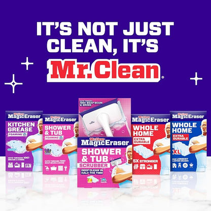 Mr. Clean Magic Eraser Shower & Tub Scrubber, Bathroom Cleaner, All in One - Image 10