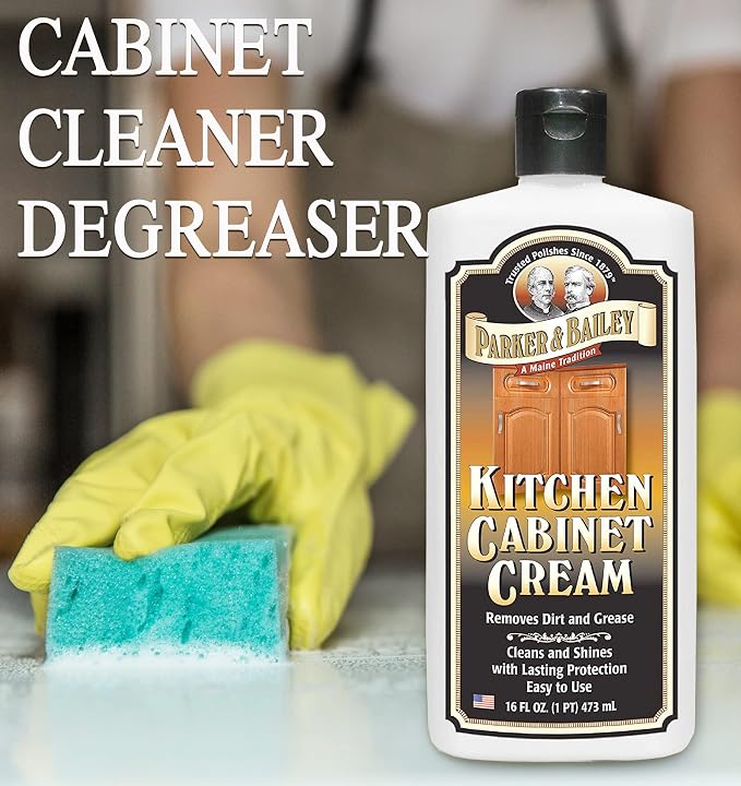 Parker and Bailey Kitchen Cabinet Cream-Wood Cleaner-Grease Remover 16 oz - Image 8