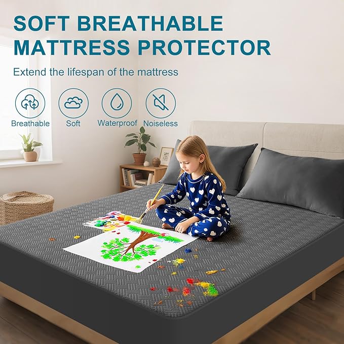 Waterproof Mattress Protector Twin XL Size - Image 3