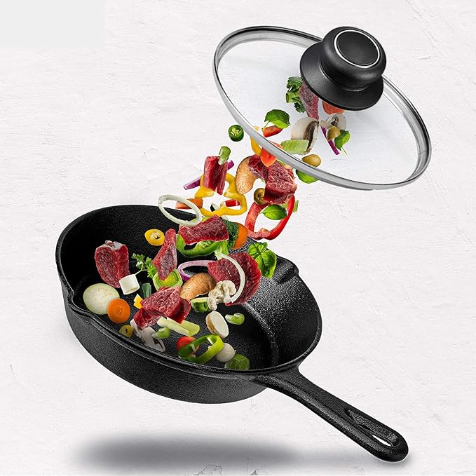 12 Inch Glass Lid for Frying Pan Lid, Pan Lid, Pot Cover, Compatible - Image 6