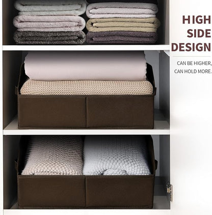Homsorout Closet Baskets for Shelves Trapezoid - Image 4