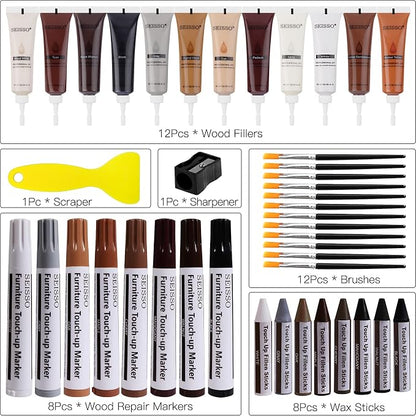 SEISSO Wood Furniture Repair Kit, Vinyl Floor Repair Kit - Image 3