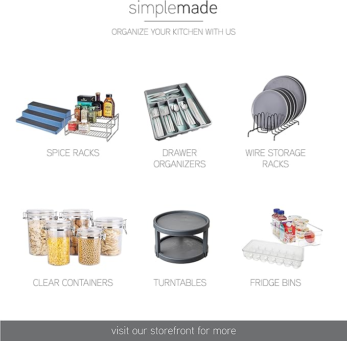 SIMPLEMADE 3-Tier Spice Rack Organizer - Image 8