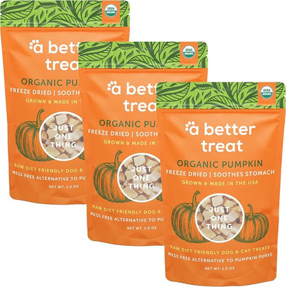 A Better Treat – Freeze Dried Organic Pumpkin Dog and Cat Treats, Single by ABetterTreat
