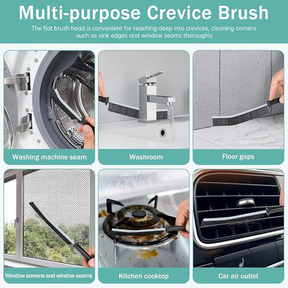 Crevice Cleaning Brush, Gap Cleaning Tool, Home Essentials, Bathroom Cleaner - Image 3