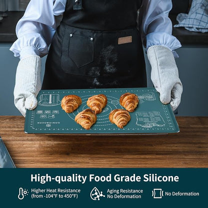 DANIA & DEAN 1.1mm Heavy-Duty Silicone Pastry Mat - Image 6
