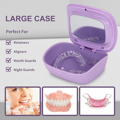 MURRI&MURRDI Retainer Case, Denture Bath Box - Image 2