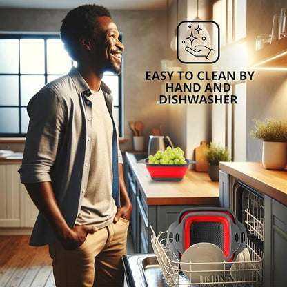 Square Collapsible Colander - Image 9