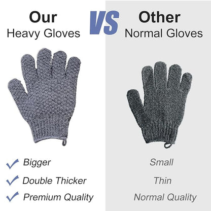 Yiclick Heavy Exfoliating Gloves, Exfoliating Body Scrubber - Image 6
