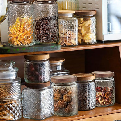 24 OZ/2 PCS Glass Storage Jar - Image 7