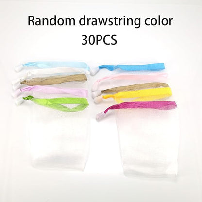 30 Pack Mesh Soap Bag, Small Soap Pouch Saver Bar Soap Sack - Image 3