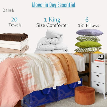 VENO 10 Pack Moving and Storage Bags, Heavy Duty, Alternative to Moving Boxes - Image 4