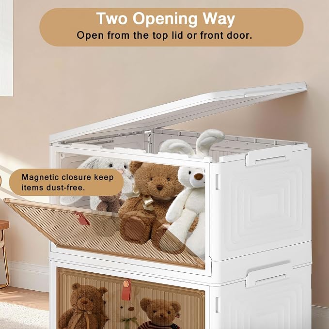 VECELO 3 Tier Storage Bins - Image 4