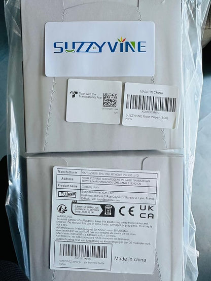SUZZYVINE Dry Sweeping Cloths Mop Refills Disposable Floor Cleaning Wipes - Image 12