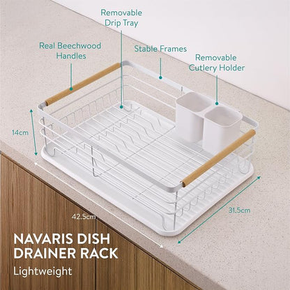 Navaris Dish Drainer Rack - Image 3