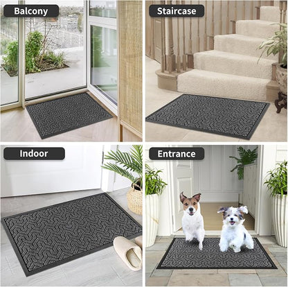 Yimobra Extra Large Door Mat Outside Entrance 60x32, Waterproof Heavy Duty - Image 7