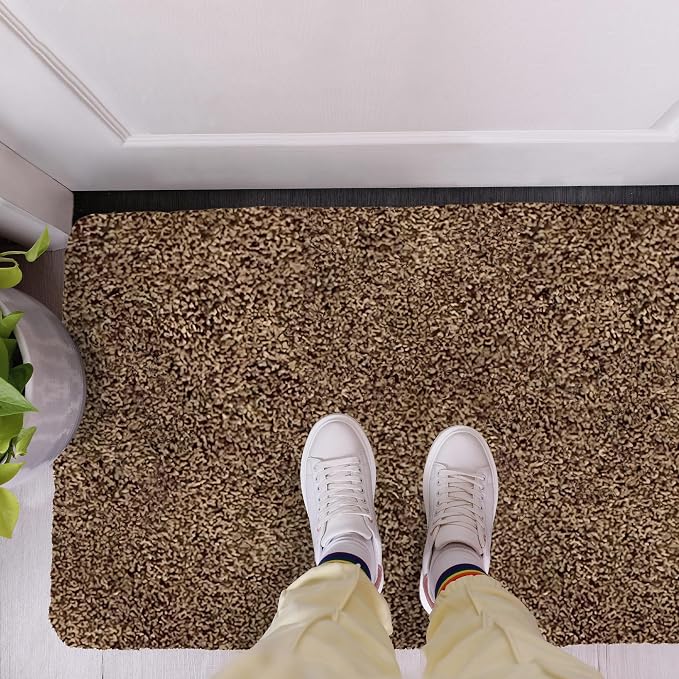 Premium Microfiber Indoor Door Mat – 24"x36" Washable Entry Mat, Waterproof - Image 3